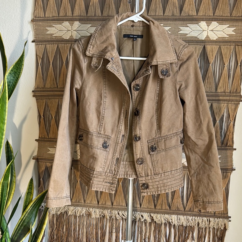 Brown Denim Jacket